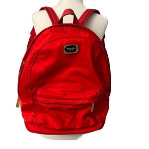 Michael Kors Red Vinyl Backpack 🎒
